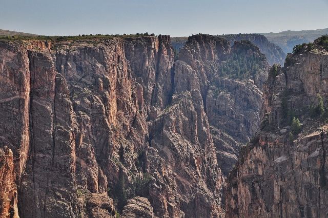 the north rim's chasm view 